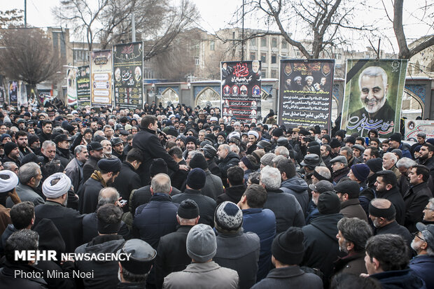 اجتماع بزرگ فاطمیون در تبریز