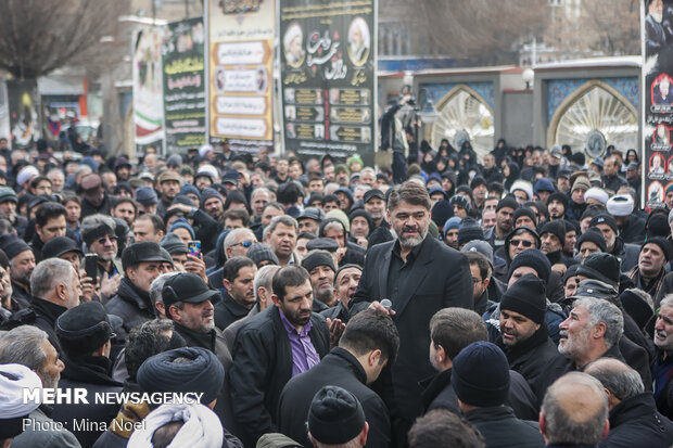 اجتماع بزرگ فاطمیون در تبریز