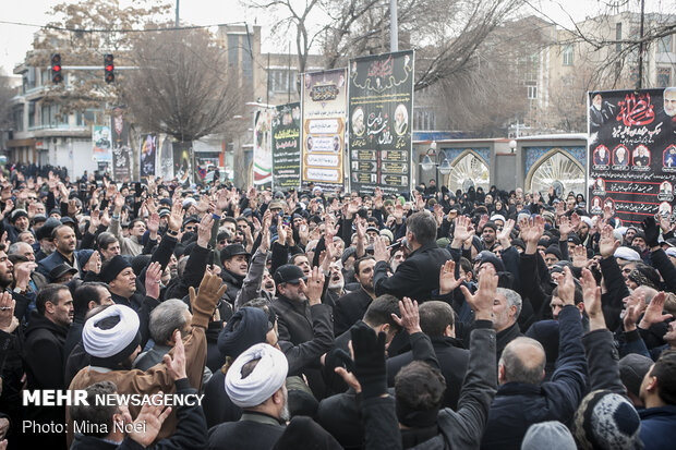 اجتماع بزرگ فاطمیون در تبریز