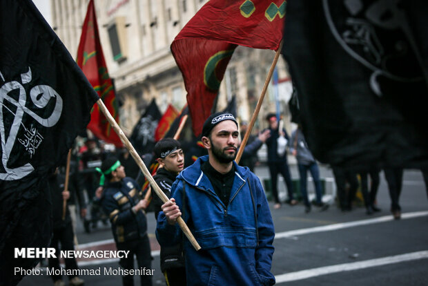 عزاداری شهادت حضرت زهرا(س) درمیدان امام خمینی(ره)