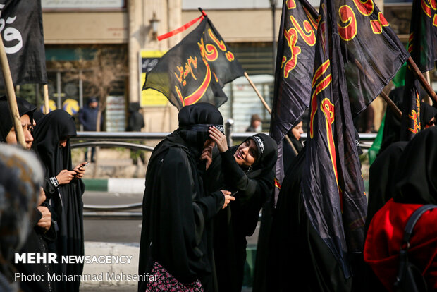 عزاداری شهادت حضرت زهرا(س) درمیدان امام خمینی(ره)