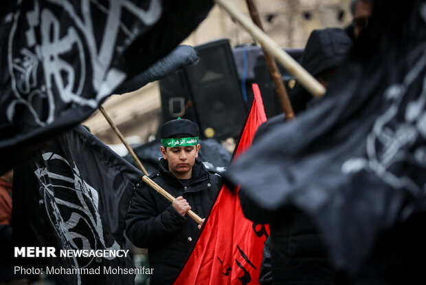 عزاداری شهادت حضرت زهرا(س) درمیدان امام خمینی(ره)