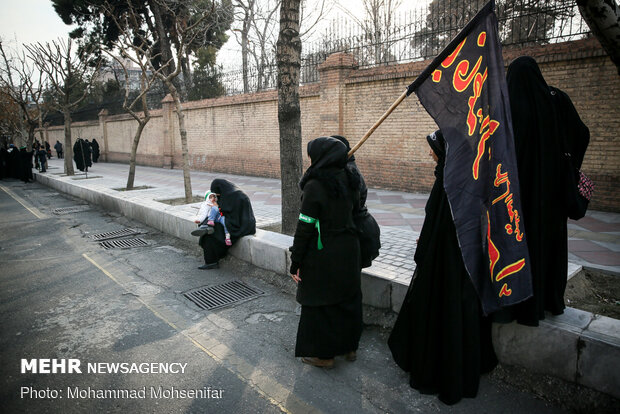 عزاداری شهادت حضرت زهرا(س) درمیدان امام خمینی(ره)