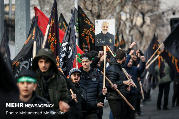 عزاداری شهادت حضرت زهرا(س) درمیدان امام خمینی(ره)