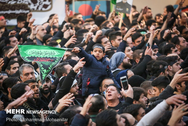 عزاداری شهادت حضرت زهرا(س) درمیدان امام خمینی(ره)