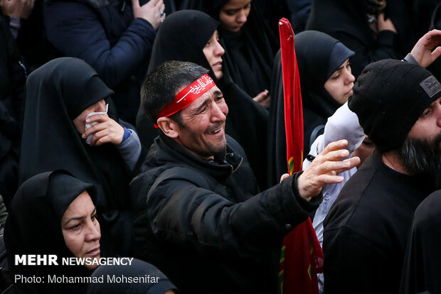 عزاداری شهادت حضرت زهرا(س) درمیدان امام خمینی(ره)