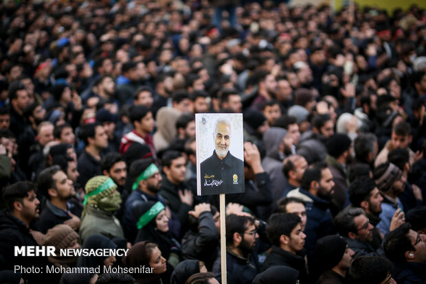 عزاداری شهادت حضرت زهرا(س) درمیدان امام خمینی(ره)