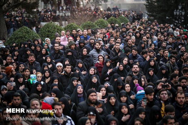 عزاداری شهادت حضرت زهرا(س) درمیدان امام خمینی(ره)