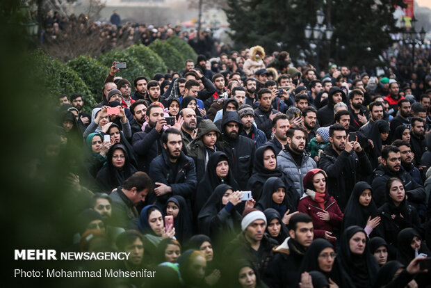 عزاداری شهادت حضرت زهرا(س) درمیدان امام خمینی(ره)