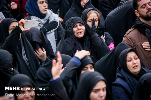 عزاداری شهادت حضرت زهرا(س) درمیدان امام خمینی(ره)
