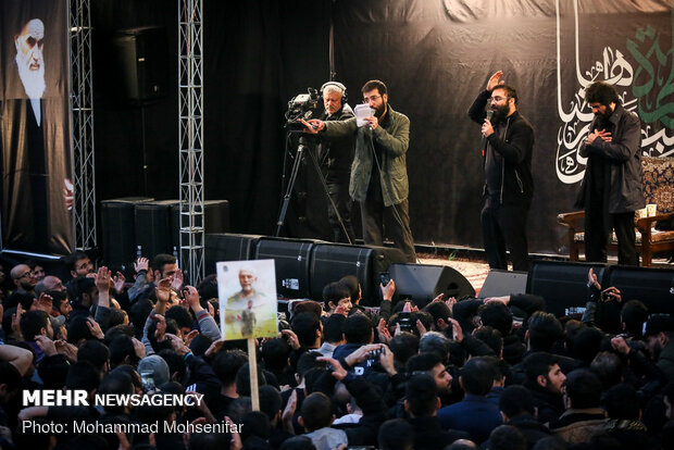 عزاداری شهادت حضرت زهرا(س) درمیدان امام خمینی(ره)