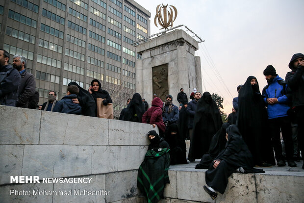 عزاداری شهادت حضرت زهرا(س) درمیدان امام خمینی(ره)