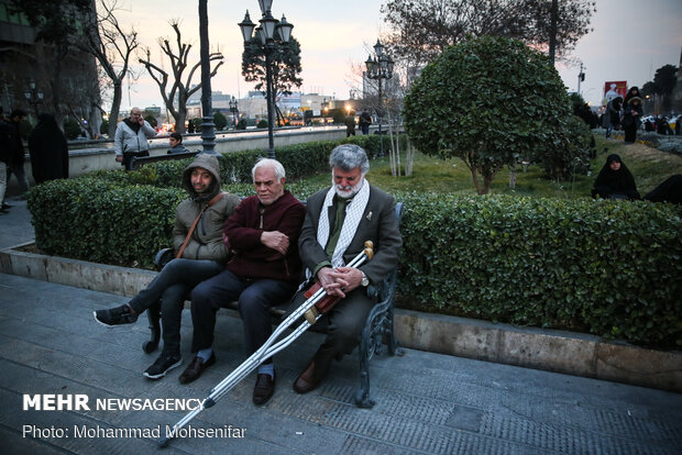 عزاداری شهادت حضرت زهرا(س) درمیدان امام خمینی(ره)