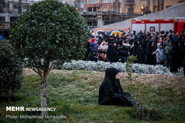 عزاداری شهادت حضرت زهرا(س) درمیدان امام خمینی(ره)