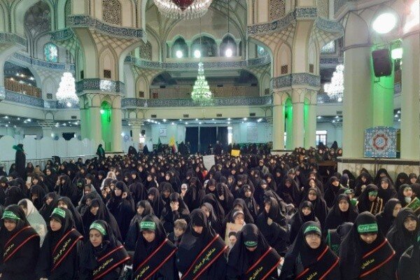 استان تهران غرق در ماتم دُردانه پیامبر/اجتماع فاطمیون برپا شد