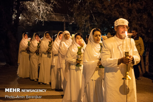 Ancient festival of 'Sadeh' in Shiraz