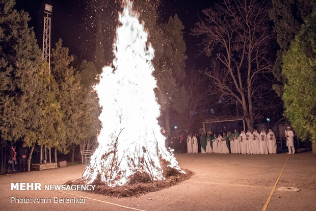 عيد المائة "جشن سَده" في شيراز