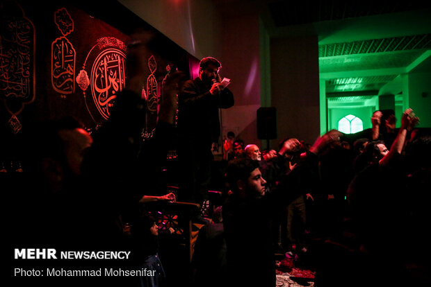 عزاداری ایام فاطمیه در امام زاده قاضی الصابر