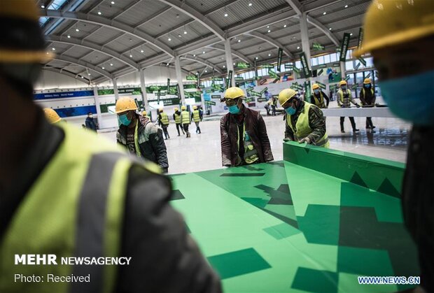 روند ساخت بیمارستان 10 روزه چینی