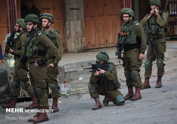 درگیری میان شهروندان فلسطینی و نظامیان صهیونیست