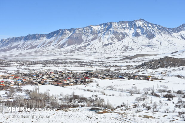 تفریحات زمستانی در پیست شهدای سربند