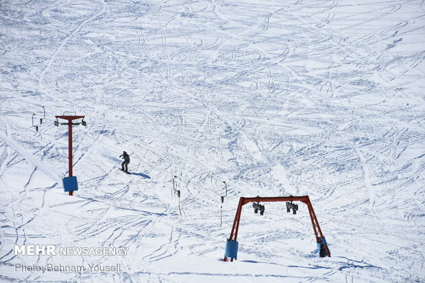 Sarband ski resort in Markazi province
