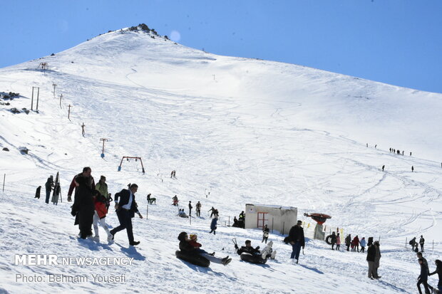 Sarband ski resort in Markazi province
