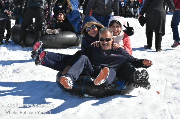 Sarband ski resort in Markazi province
