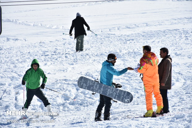 Sarband ski resort in Markazi province
