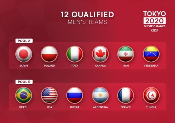 Iran confirmed in Tokyo volleyball Pool A