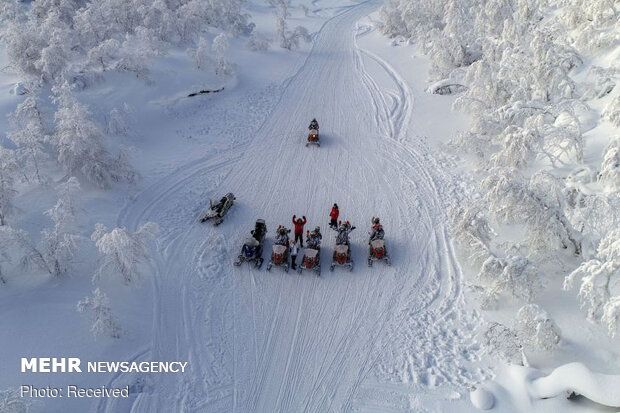 پارک گردشگری «شفق شمالی» روسیه