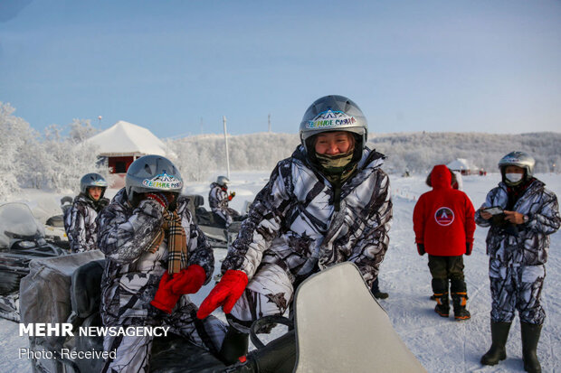 پارک گردشگری «شفق شمالی» روسیه