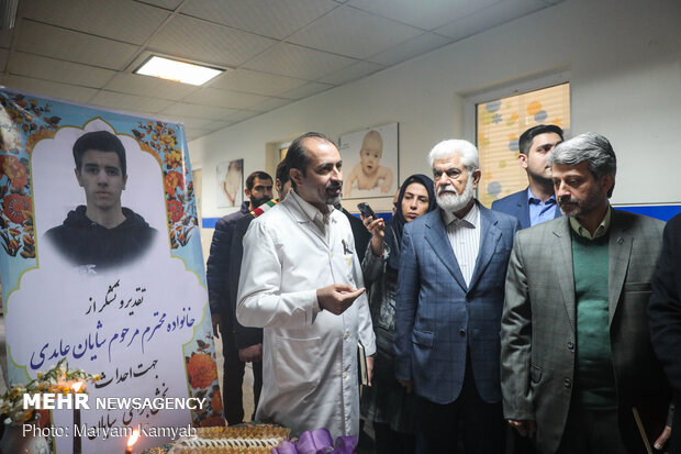 افتتاح بخش مراقبت های روزانه بیمارستان حضرت علی اصغر(ع)