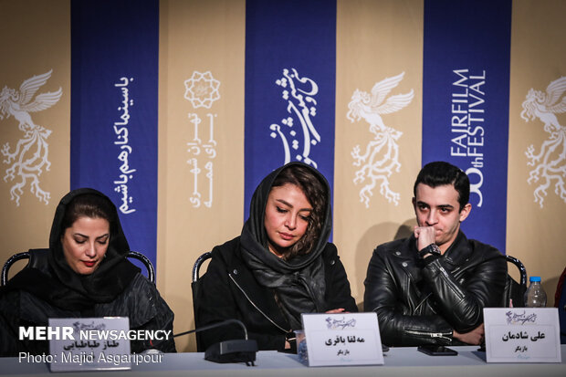 نشست خبري فيلم «شناي پروانه»