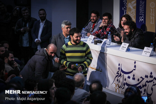 نشست خبري فيلم «شناي پروانه»