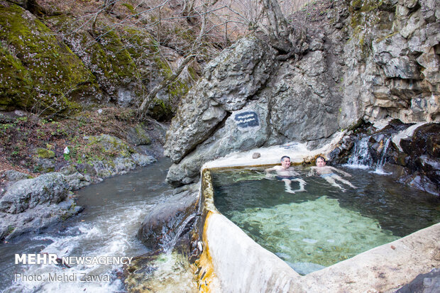'Alidashi' hot spring in Ardabil