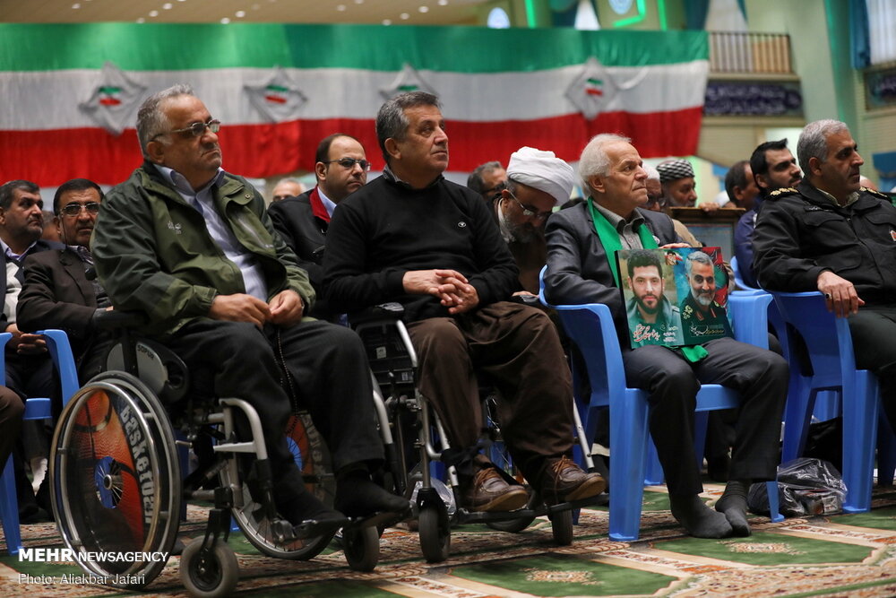 مراسم گرامیداشت شهادت سپهبد قاسم سلیمانی در گرگان