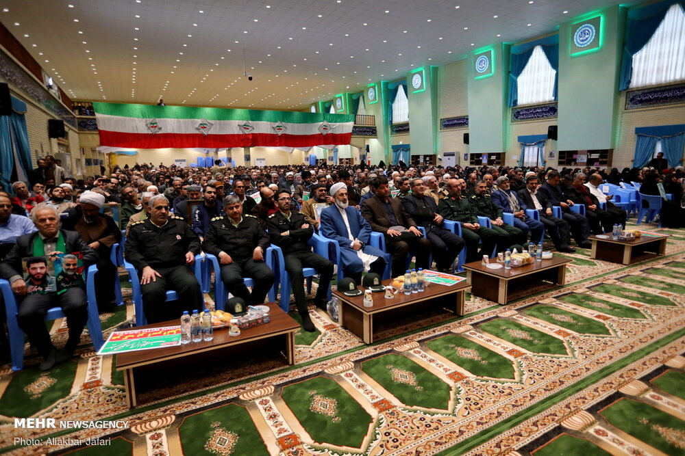 مراسم گرامیداشت شهادت سپهبد قاسم سلیمانی در گرگان