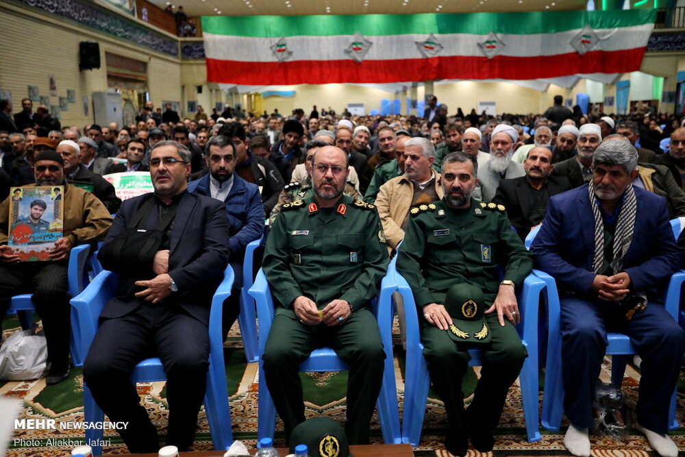 مراسم گرامیداشت شهادت سپهبد قاسم سلیمانی در گرگان