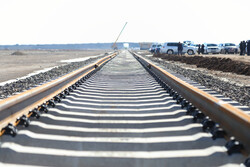 پروژه راه‌آهن اردبیل-میانه به مرحله روسازی رسید