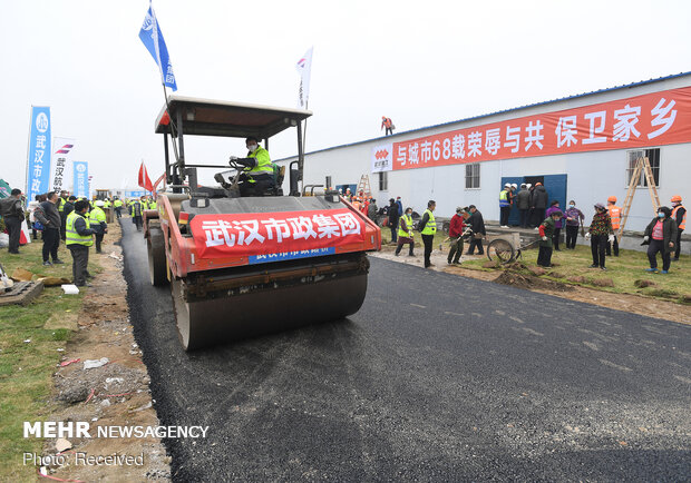 بیمارستان هزار تختخوابی چین تکمیل شد