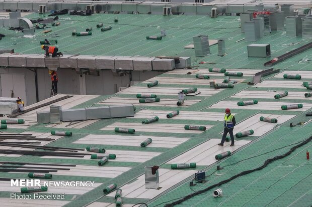 تکمیل شدن بیمارستان هزار تختخوابی چین