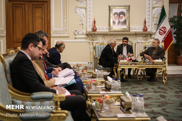 Larijani’s meeting with EU’s Josep Borrell