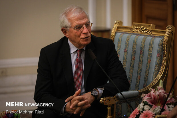 Larijani’s meeting with EU’s Josep Borrell