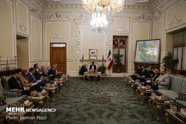 Larijani’s meeting with EU’s Josep Borrell