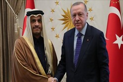 وزیر خارجه قطر با مقامات ترکیه دیدار کرد