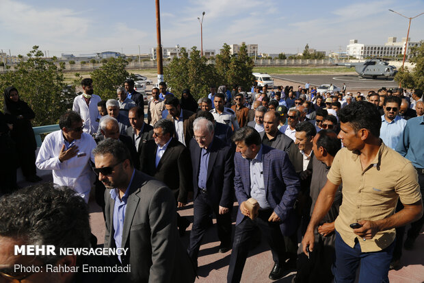 دومین روز سفر وزیر بهداشت به هرمزگان