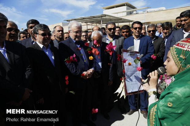 دومین روز سفر وزیر بهداشت به هرمزگان