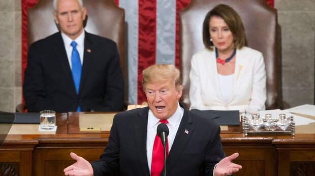 Trump touts about Iran sanctions in State of Union speech