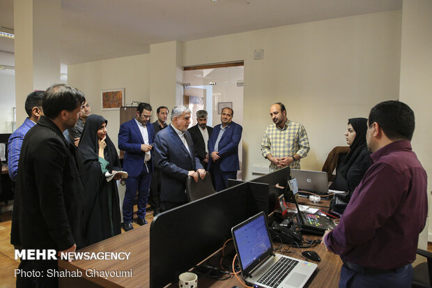 INOC pres. visits MNA HQ